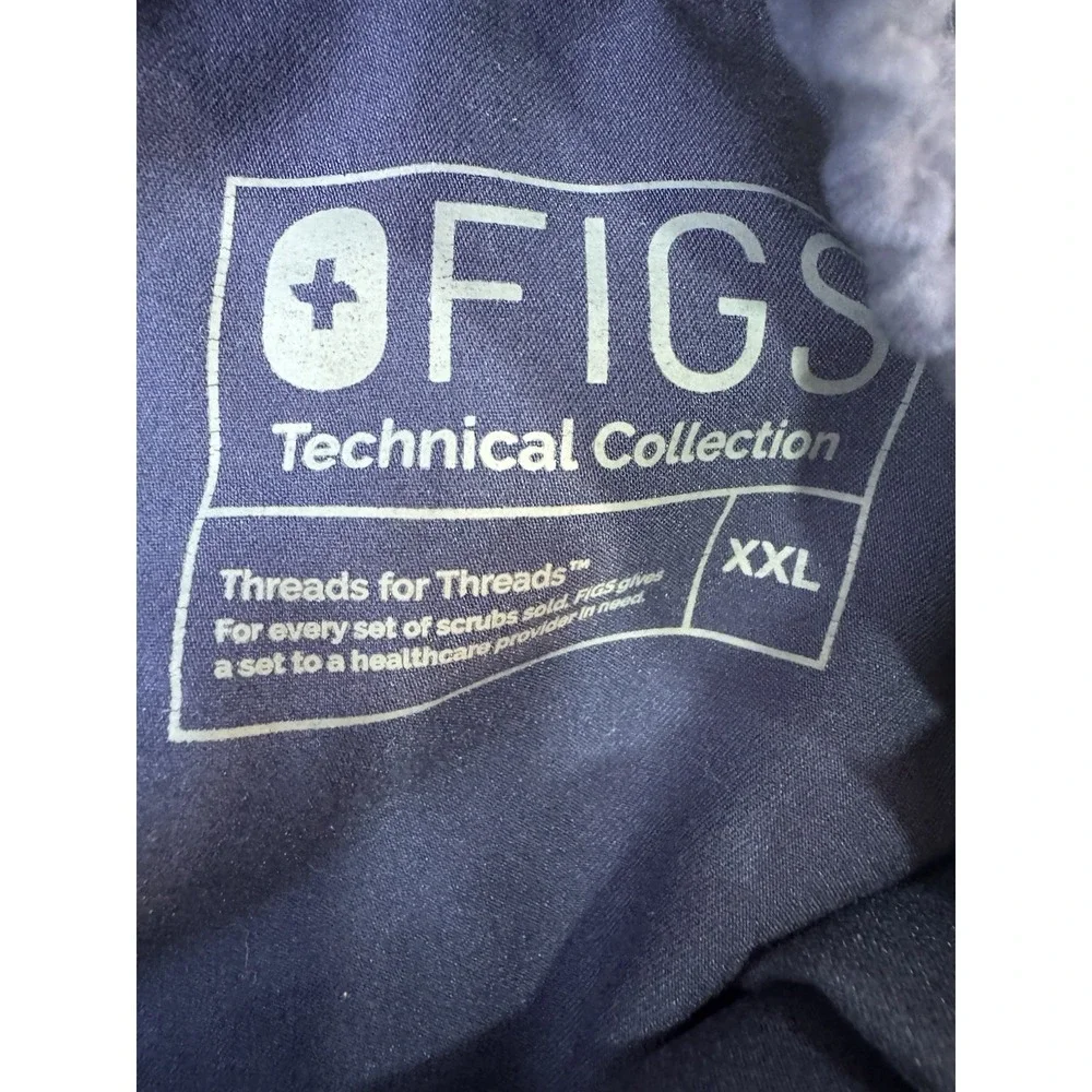 Figs‎ Tansen Jogger Scrub Pants Mens Size XXL Navy Blue MXXSW2004T